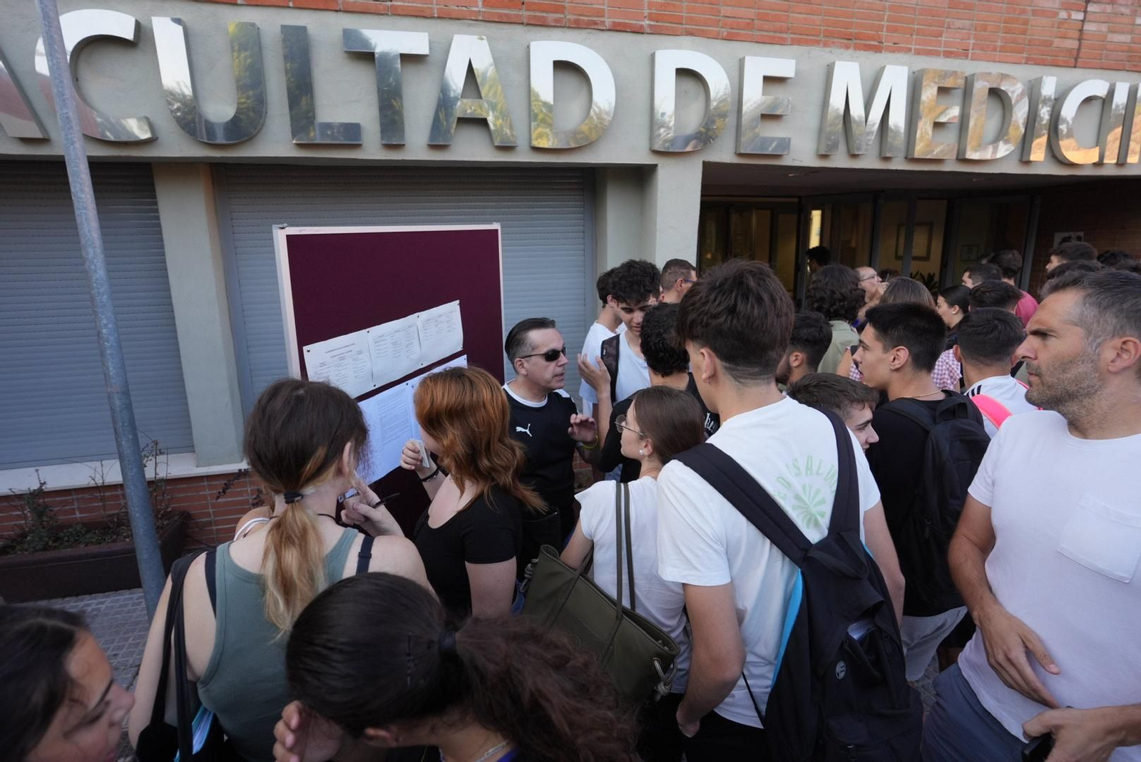 Las imágenes de la convocatoria extraordinaria de la Selectividad en Córdoba