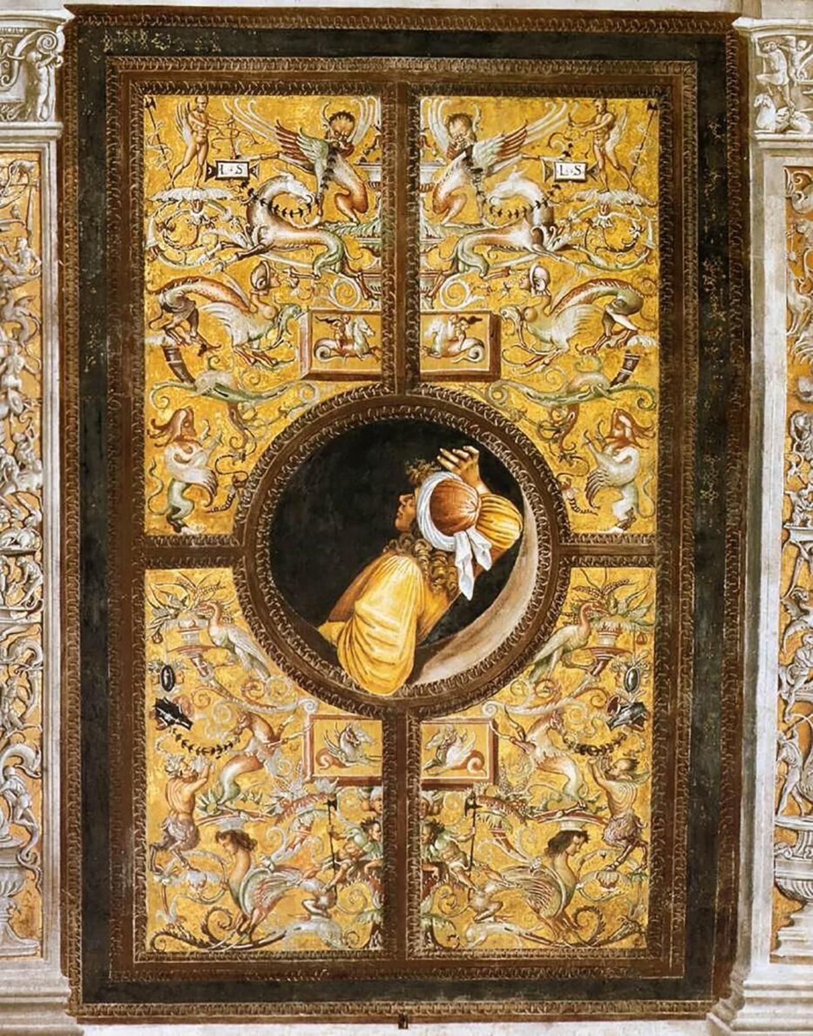 'Empédocles' de Luca Signorelli. Capilla de San Bricio, Catedral de Orvieto.