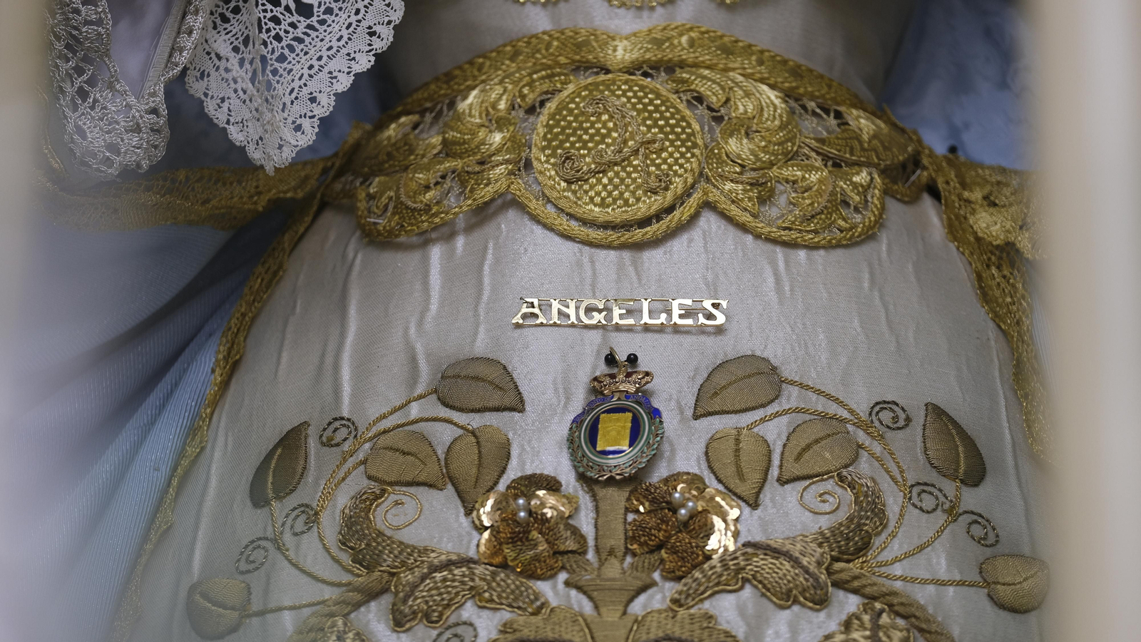 La procesión de Los Ángeles en Almería, en imágenes