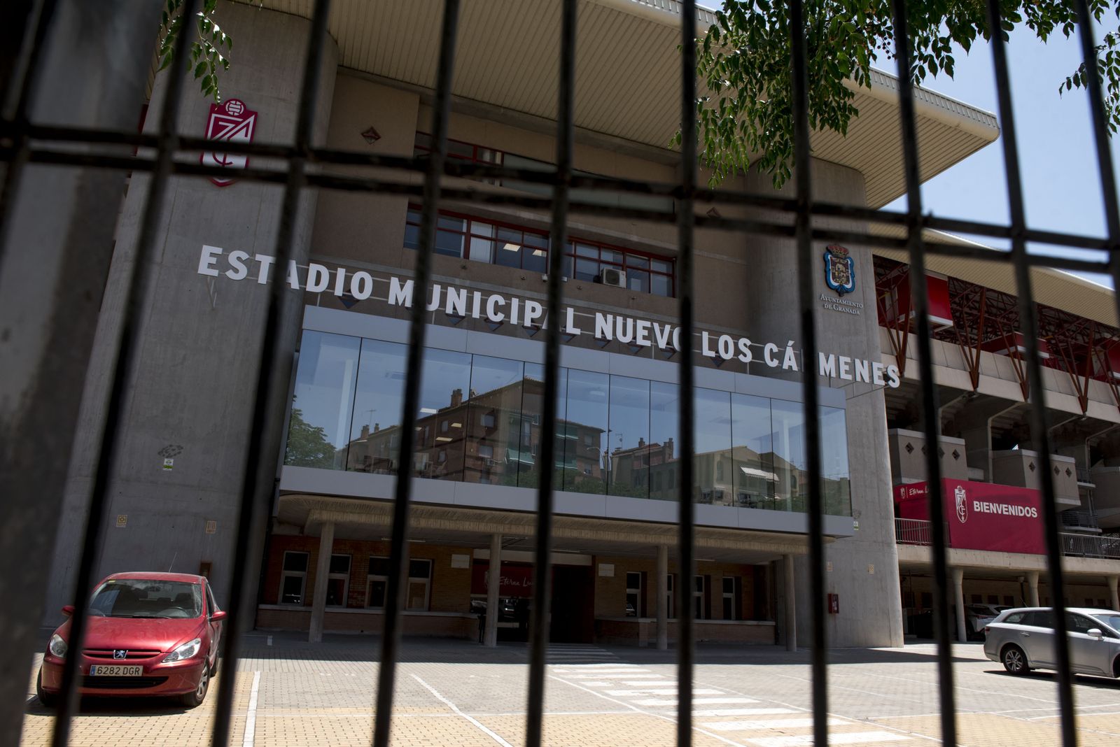 Las oficinas del Granada CF en Los Cármenes