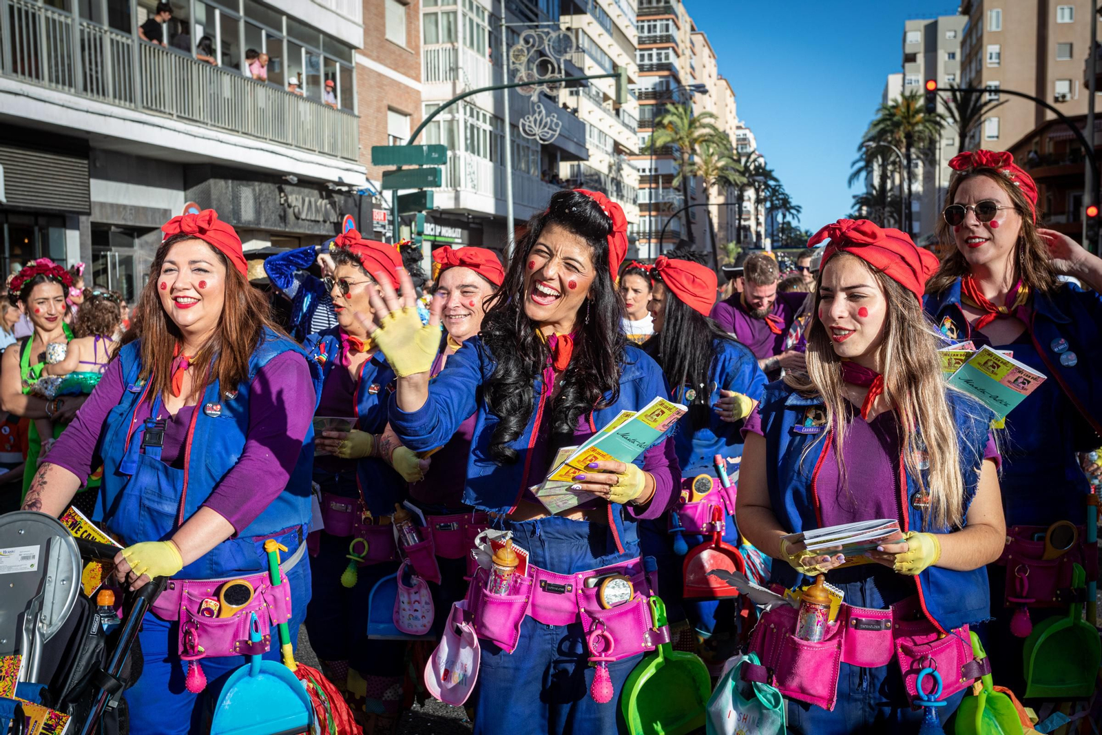 La cabalgata del Carnaval de Cádiz 2022, en imágenes