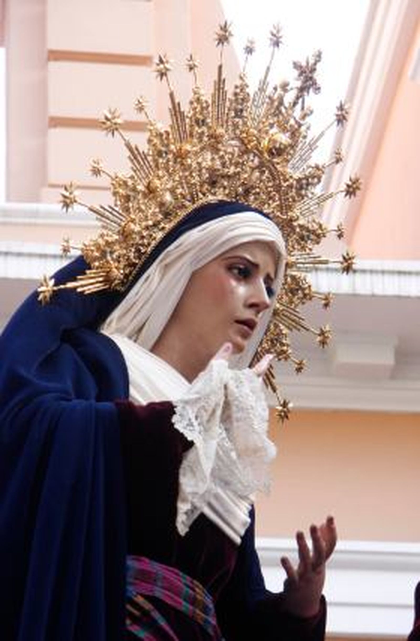 Primer plano de la Virgen.

Foto: Victoria Hidalgo