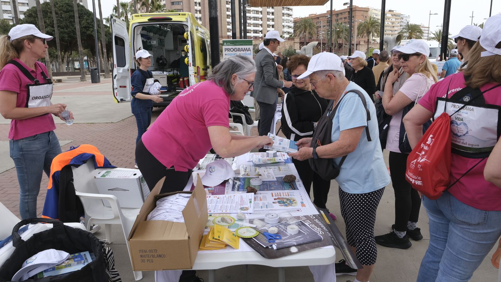 Marcha agua+salud+vida, en imágenes