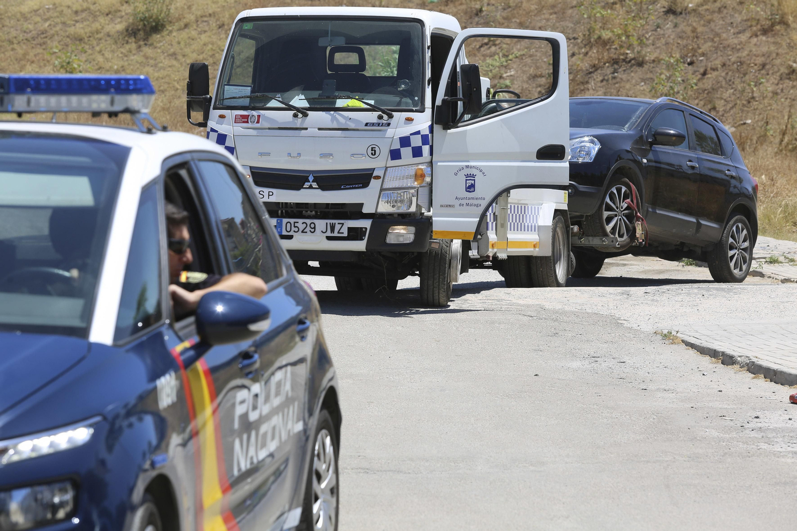 Un hombre se suicida tras agredir a su pareja en un aparcamiento de Málaga