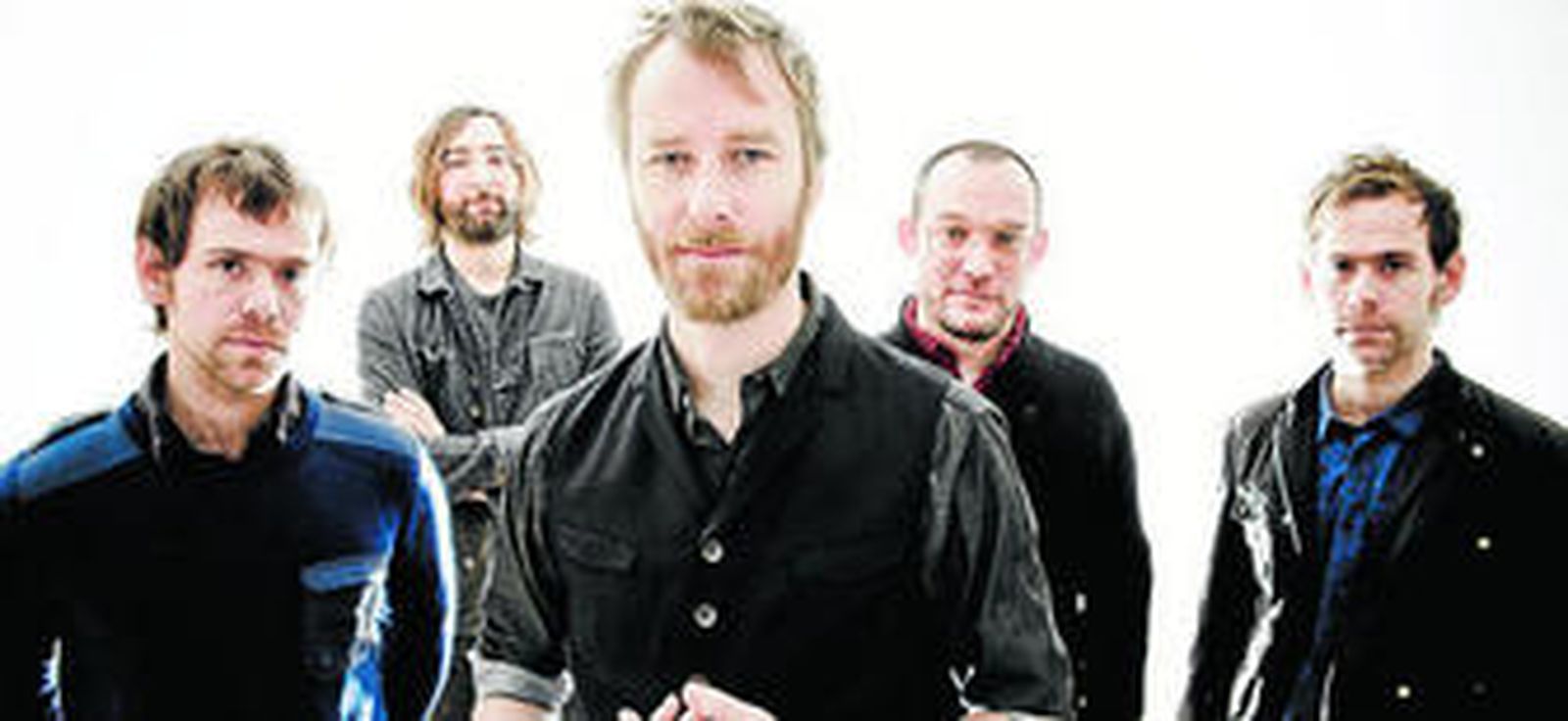 El quinteto neoyorquino, en una imagen promocional para su nuevo trabajo, 'Trouble Will Find Me'.