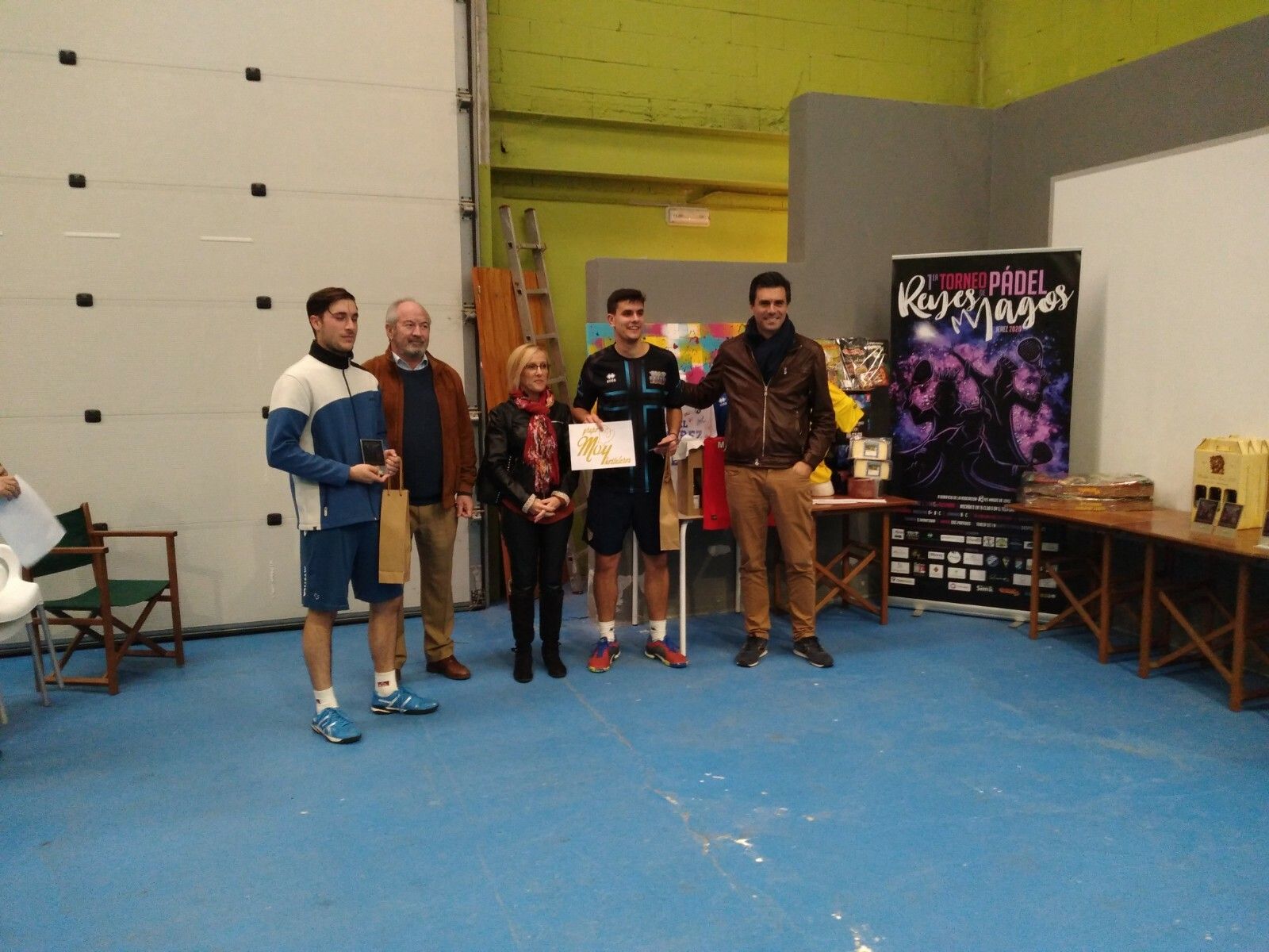 Finaliza con éxito el torneo de pádel a beneficio de los Reyes Magos