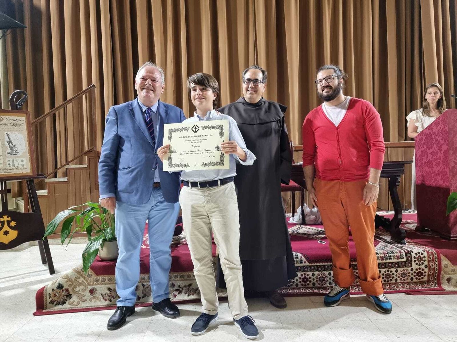 Las fotos de la entrega de premios del certamen científico Carlos López en San Fernando