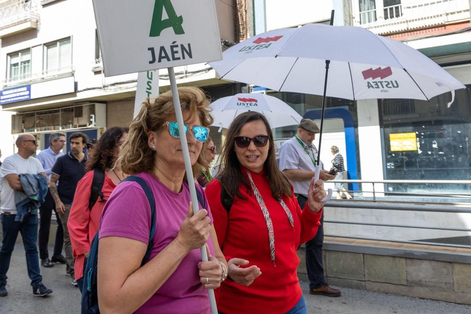 Manifestación convocada por el 1º de Mayo