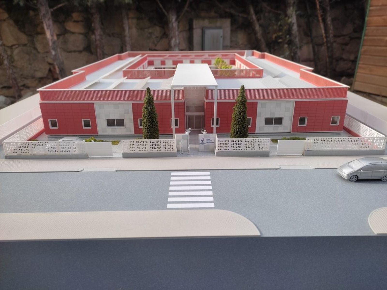Maqueta del proyecto Tu Casa Azul que se materializará en la Casa Ronald McDonald Sevilla.