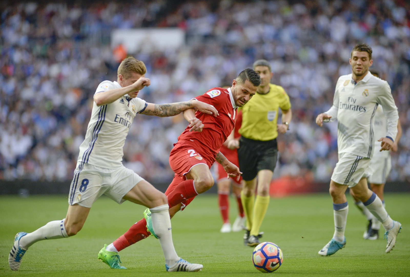 Las imágenes del Real Madrid-Sevilla