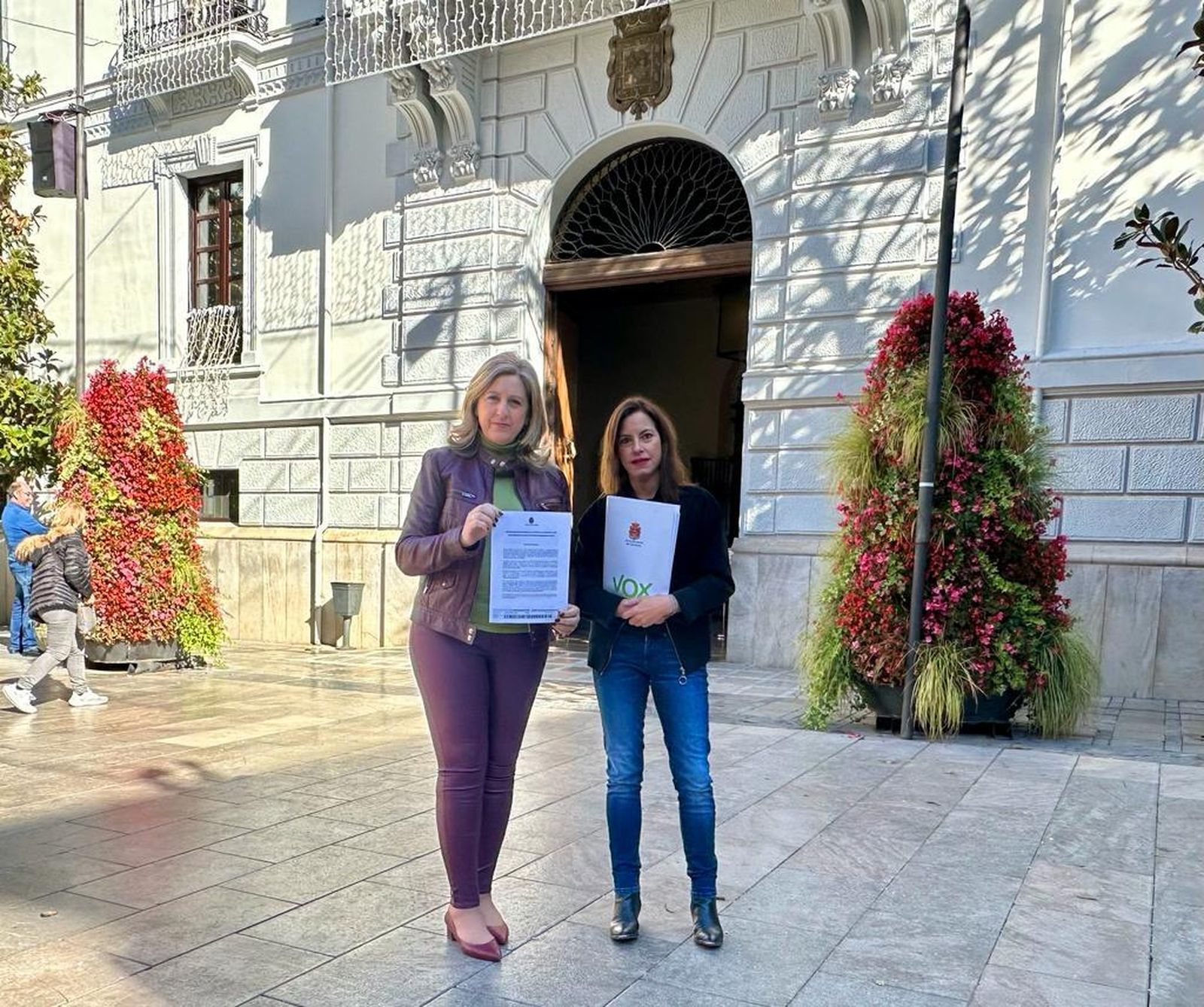 Vox presenta una declaración institucional  al Pleno del Ayuntamiento de Granada  para rechazar la amnistía