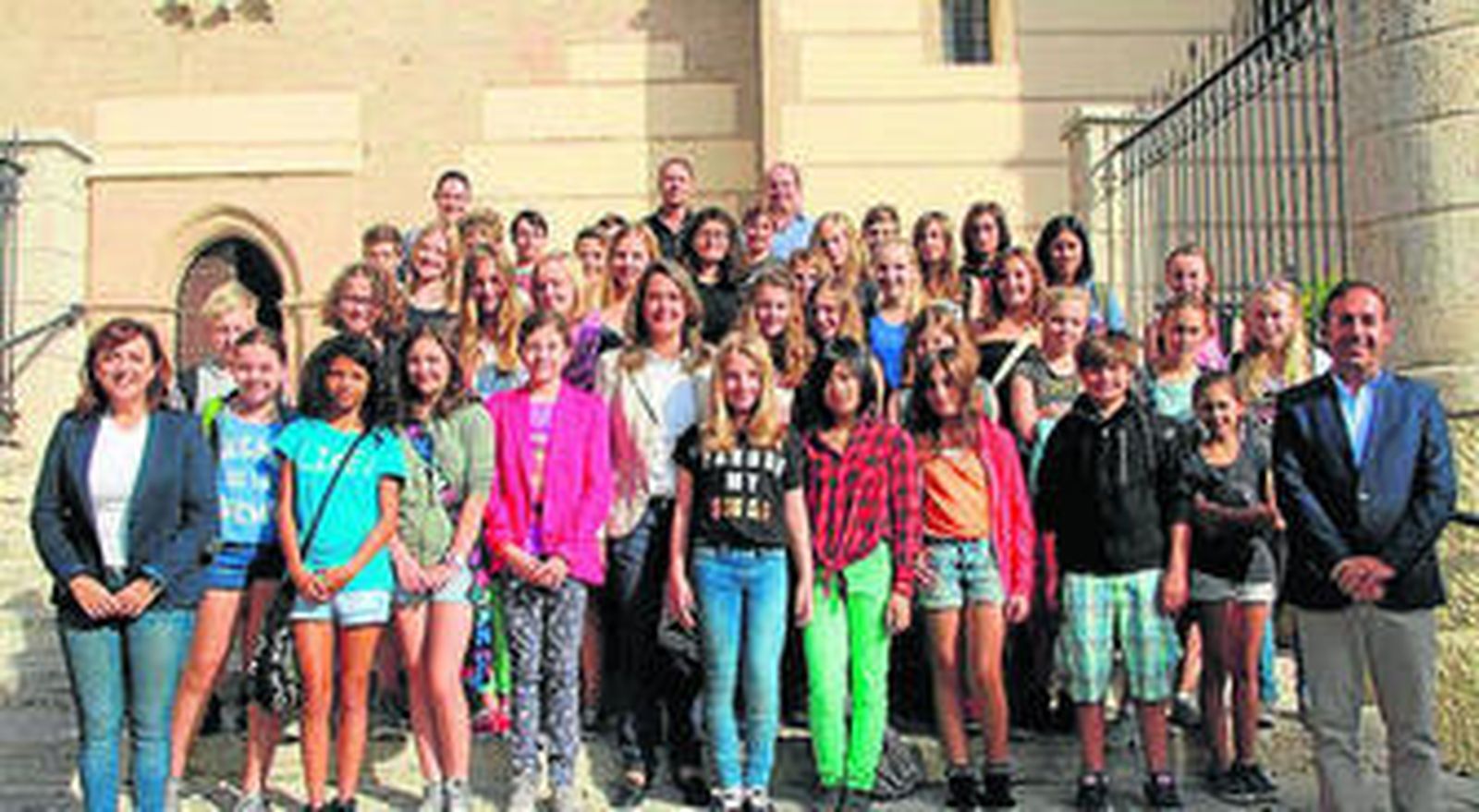 Una expedición de pequeños alemanes descubre los secretos de Motril