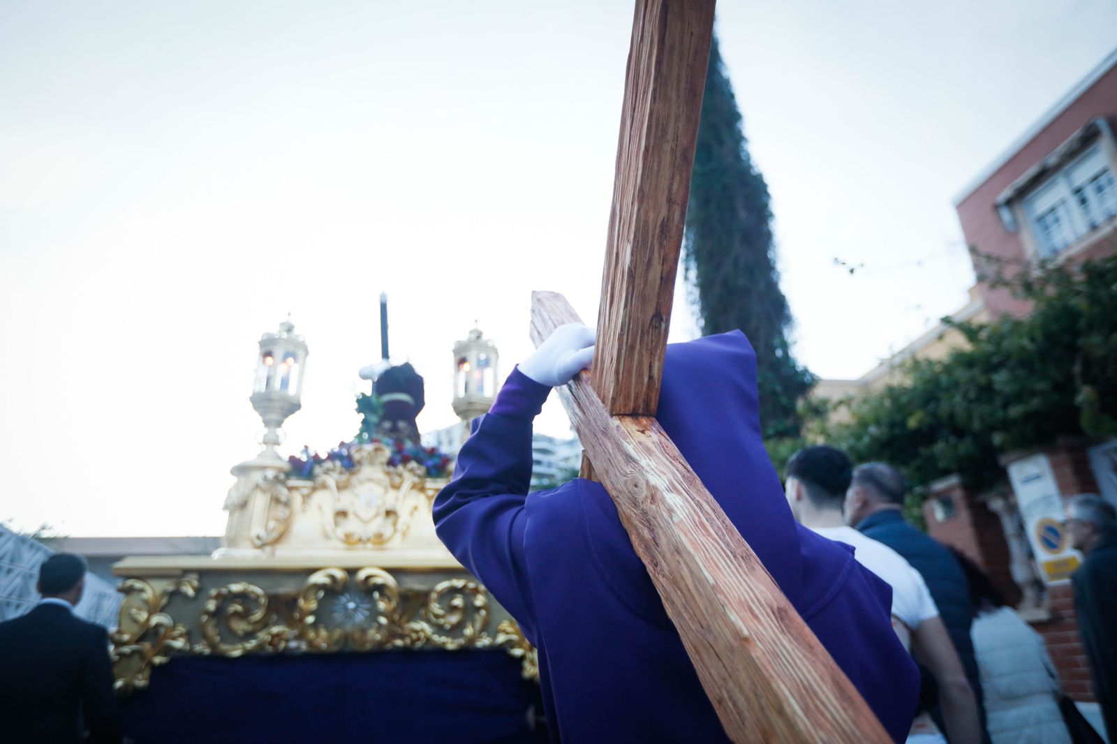La procesión del Encuentro, en imágenes