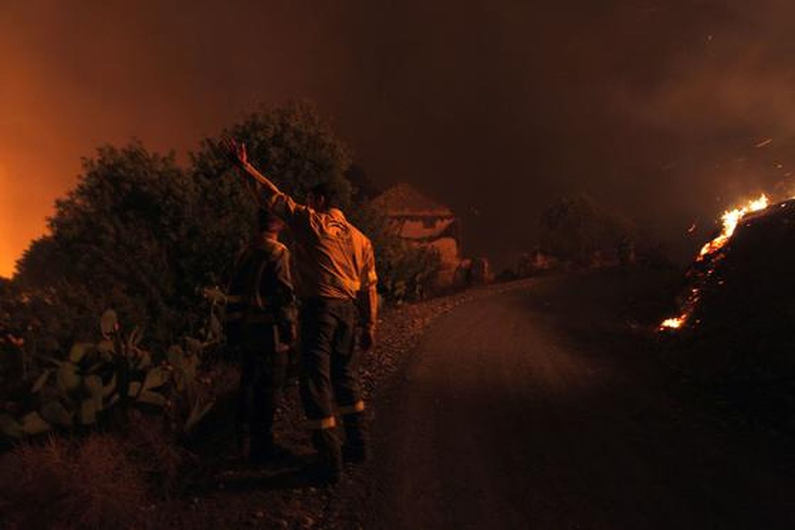 Imágenes del incendio de la Costa del Sol

Foto: EFE/ Reuters/ Lectores