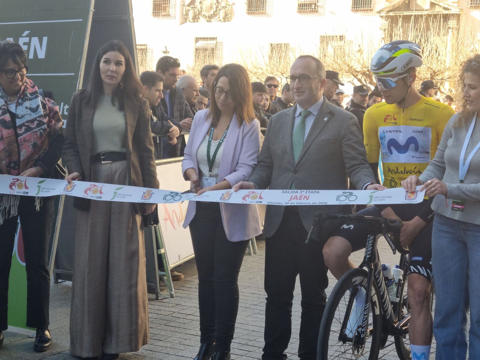 En imágenes: Jaén, espectacular escenario de la tercera etapa de la Vuelta a Andalucía - Ruta del Sol