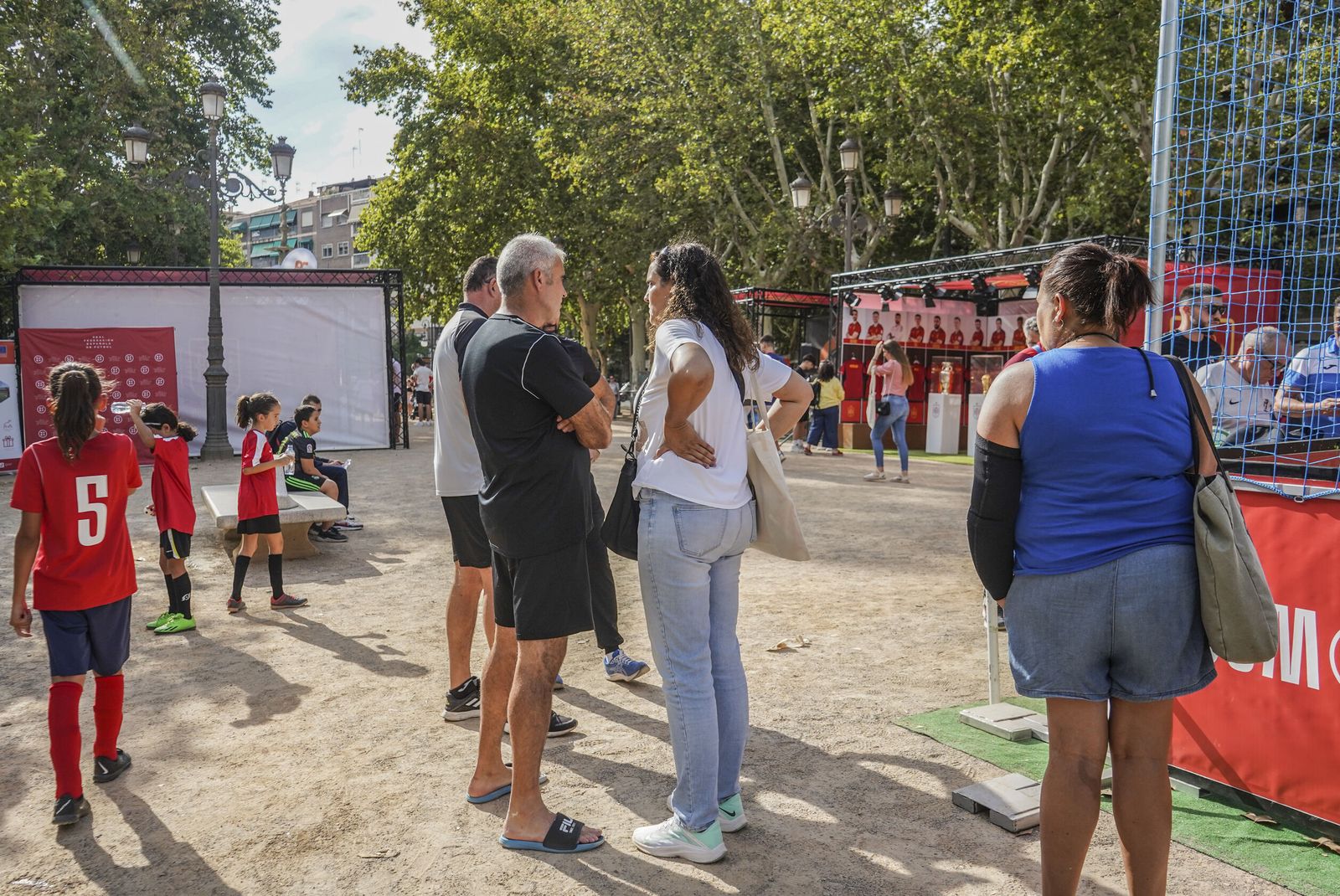 Granada disfruta con la Fan Zone de la Selección española