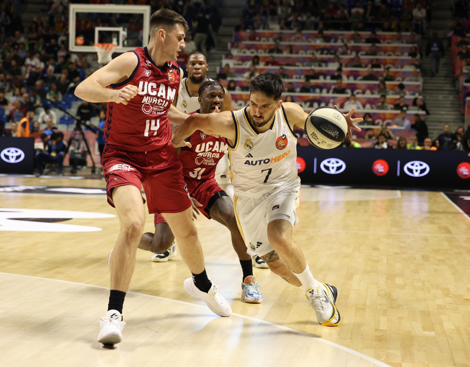 El Real Madrid-UCAM Murcia de Copa del Rey, en fotos