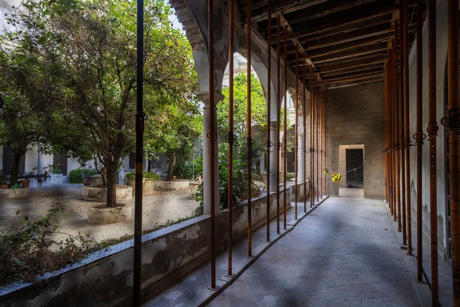 Las obras siguen siendo necesarias en el convento de Santa María.