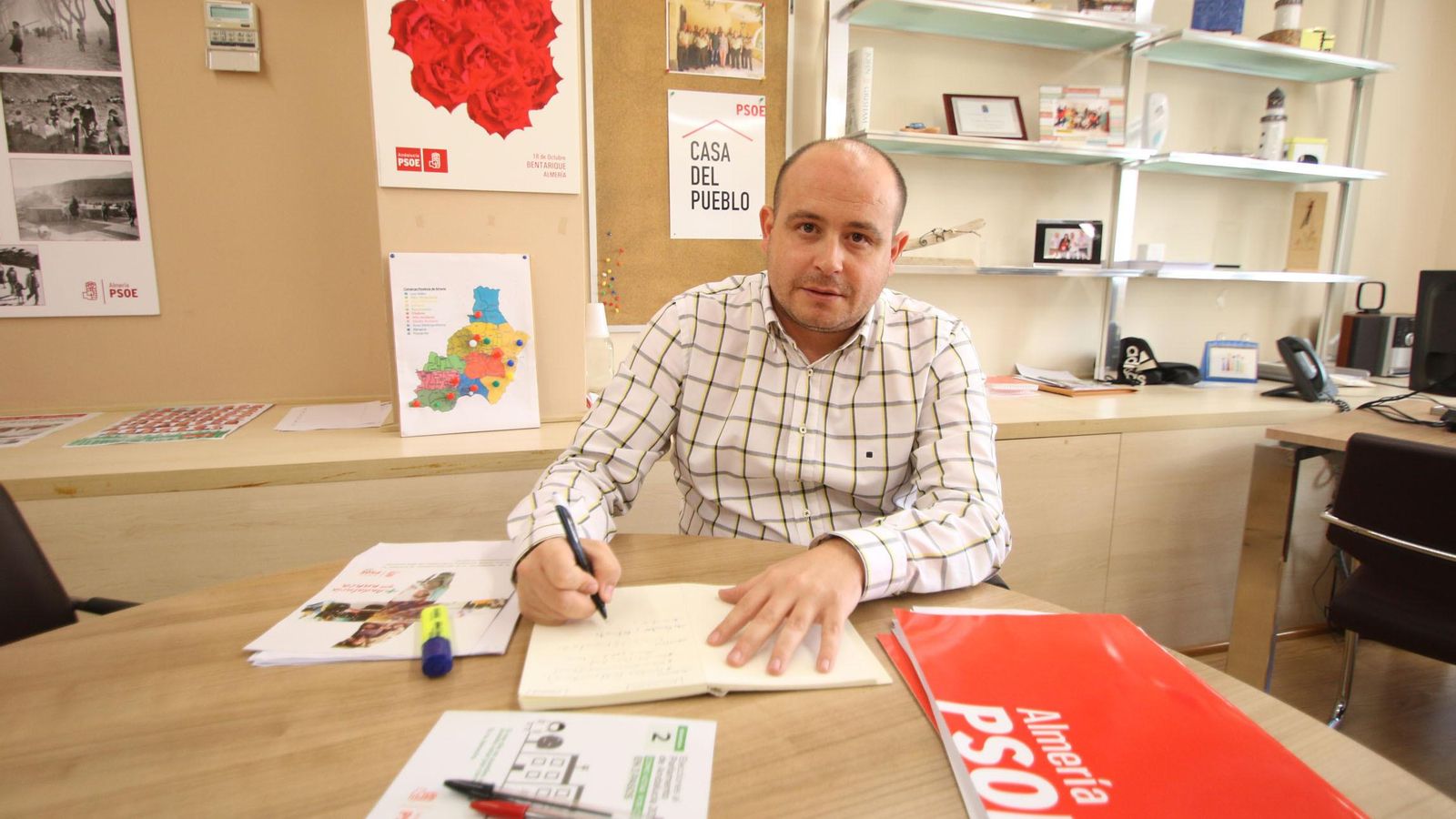 Antonio Martínez, secretario de Organización y coordinador de la campaña electoral