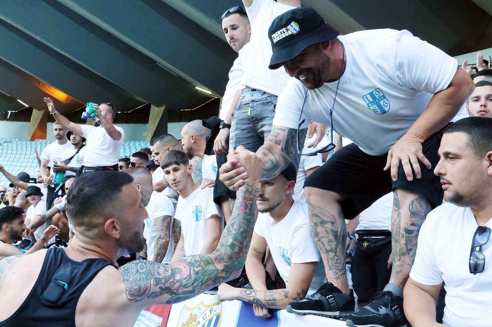 Las fotos del Celta Fortuna-Málaga de play off