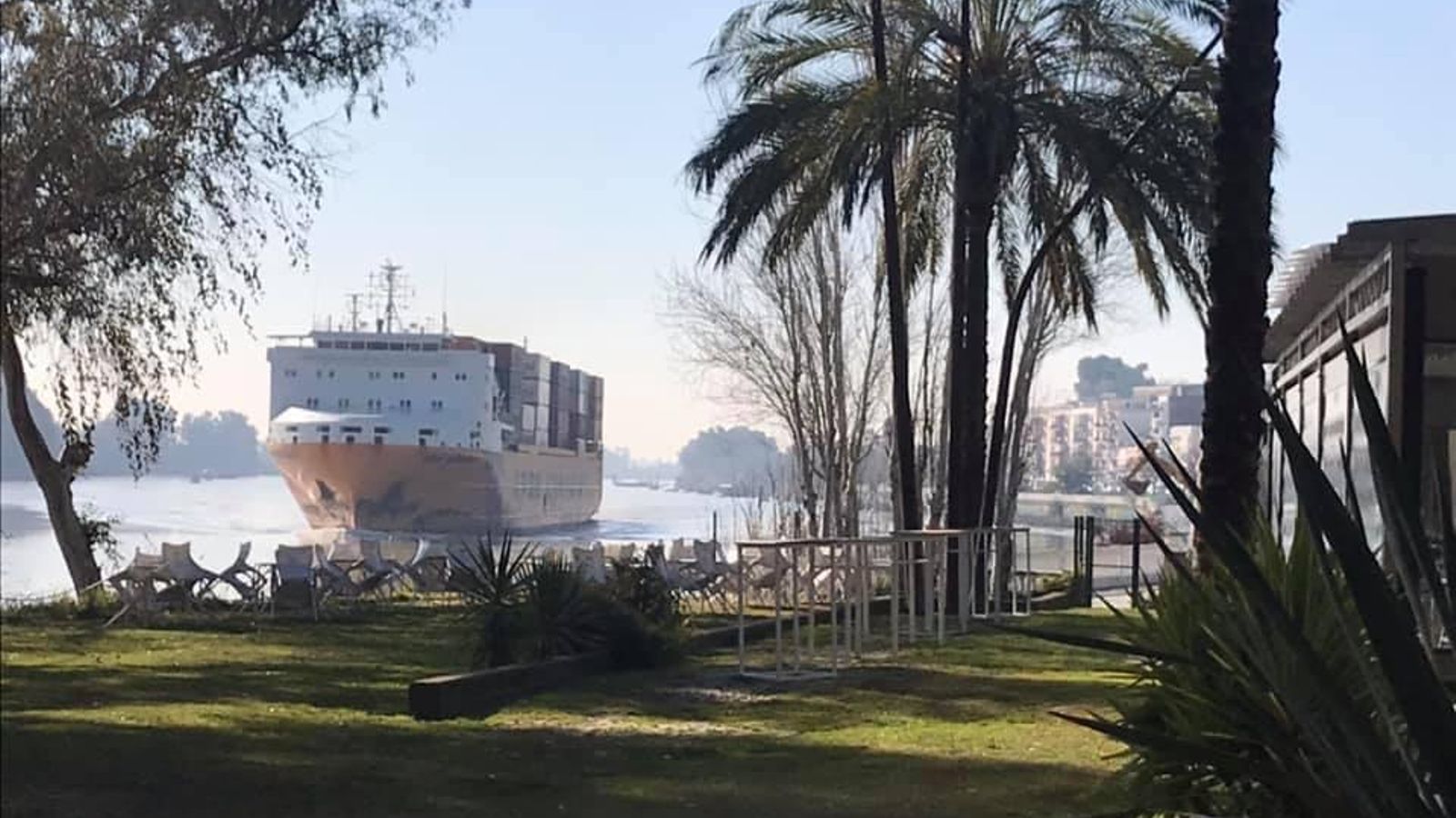 Vistas al río desde Coria.