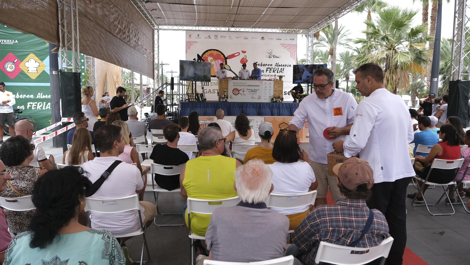 Encuentro gastronómico almeriense en la Feria de Almería 2025, en imágenes