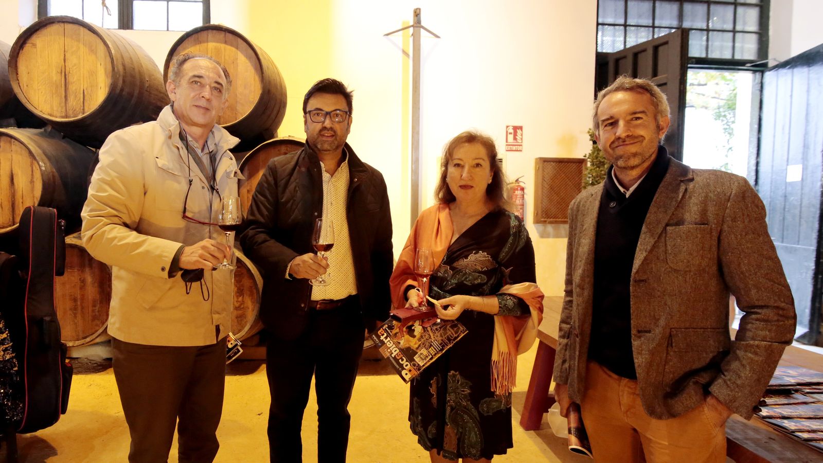 Guía de zambombas del Diario de Jerez presentada en González Byass