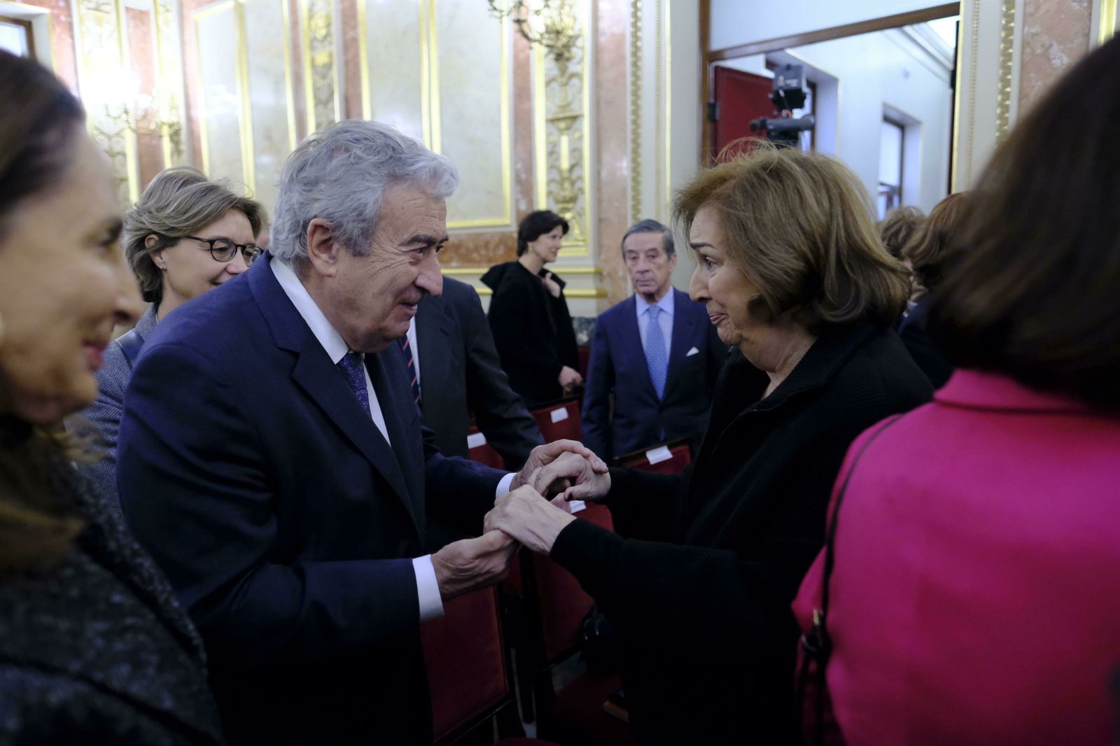 Las imágenes del homenaje a Pérez Llorca en el Congreso