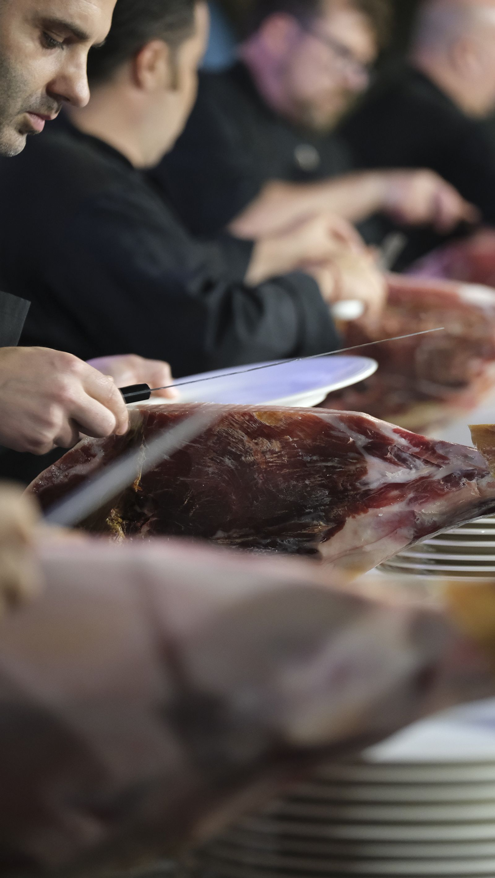 Imágenes del Concurso Nacional de Cortadores de Jamón de Serón