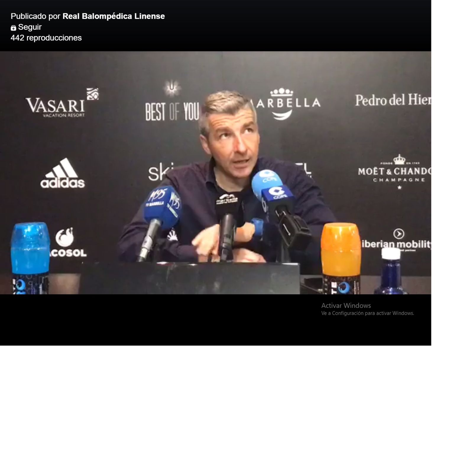 David García, entrenador del Marbella.