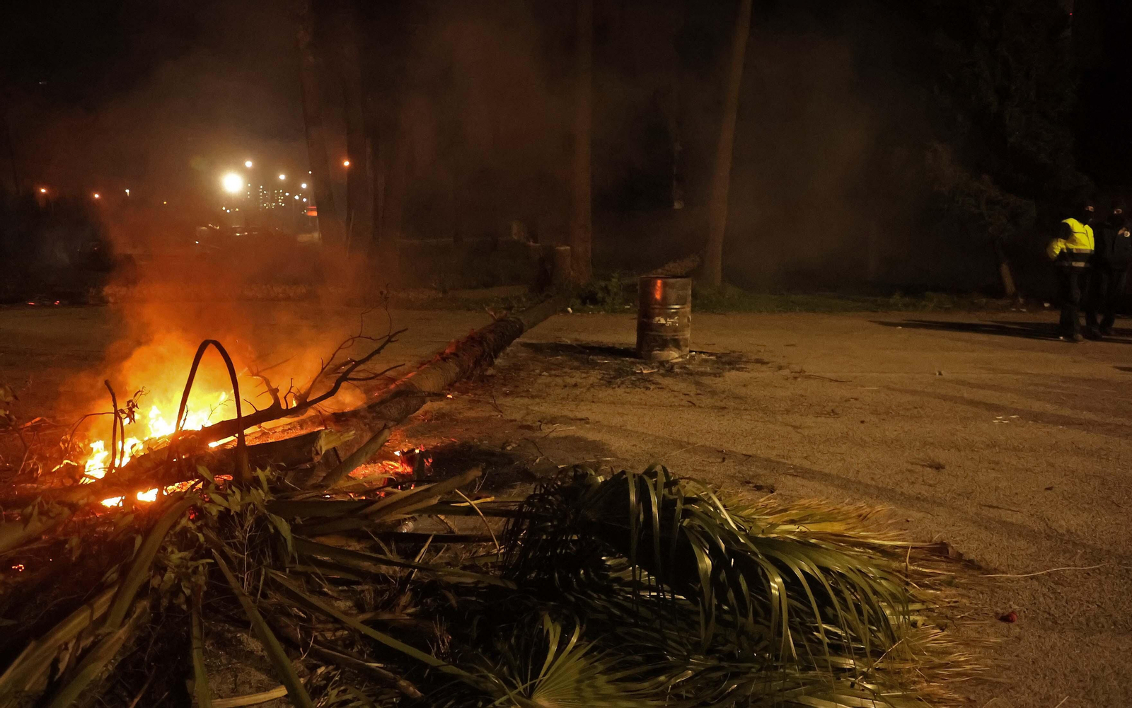 Imágenes de la segunda jornada de huelga en Acerinox