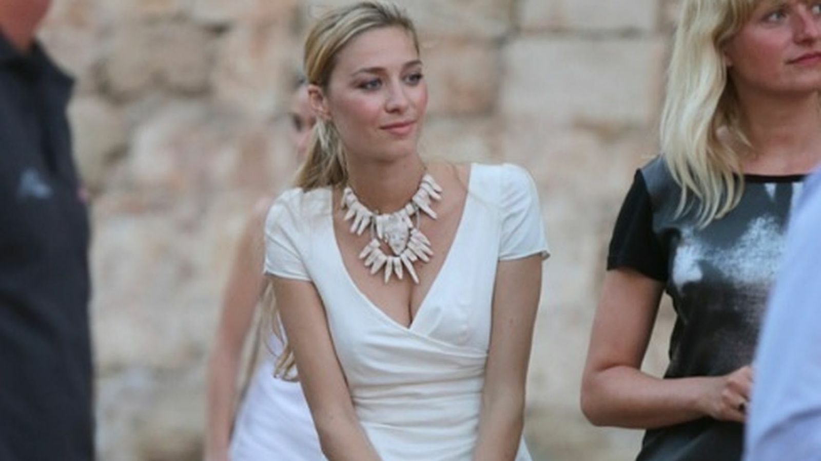 Beatrice Borromeo, cuyas desavenencias con Victor Manuel de Saboya ha llevado hasta el Principado.