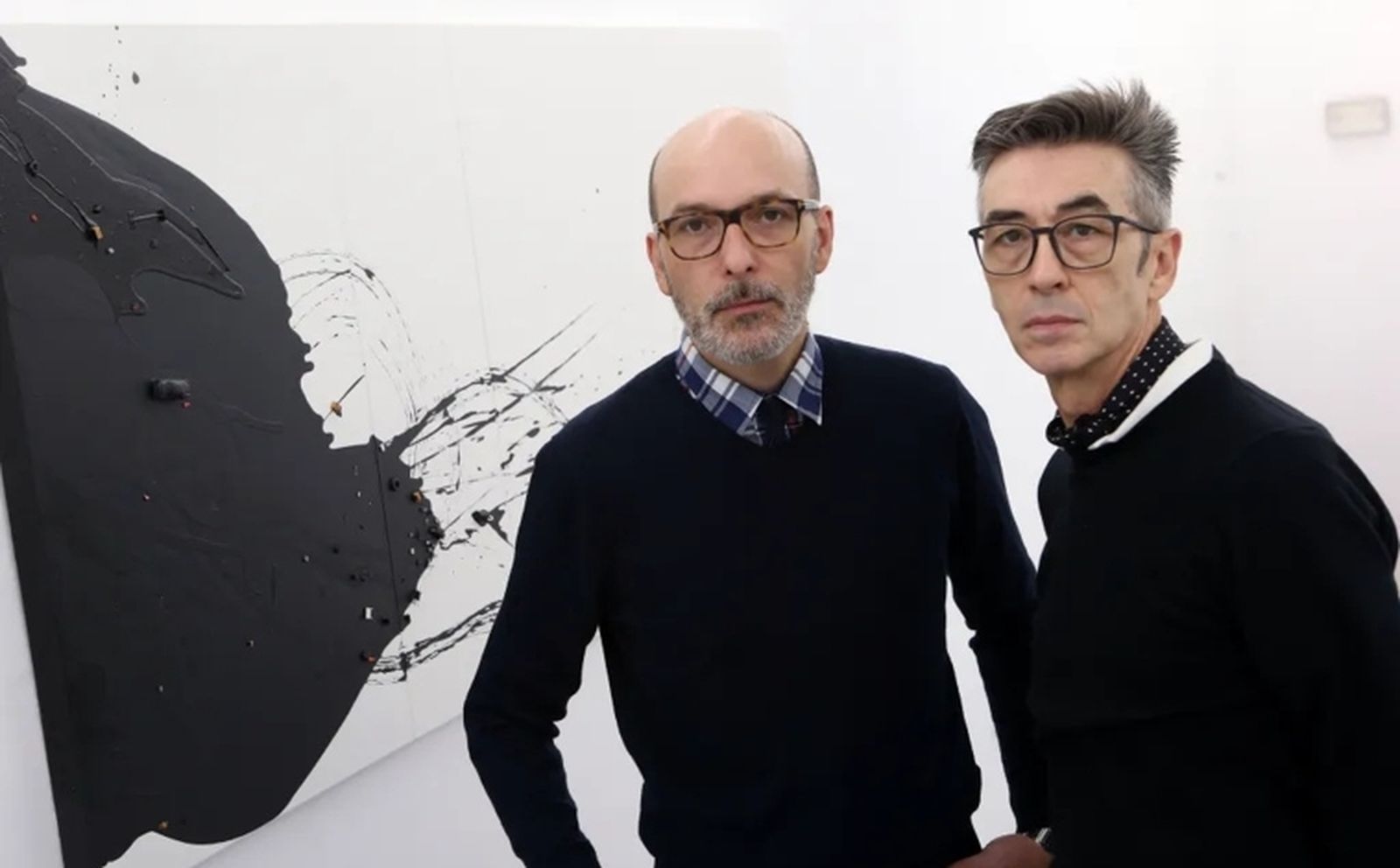 José Martínez Calvo (derecha) y Luis Valverde, responsables de Espacio Mínimo.