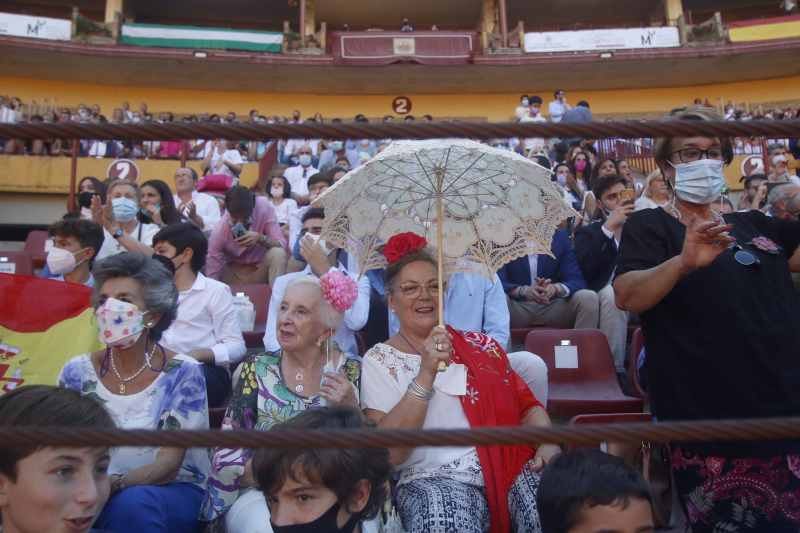 La becerrada del Círculo Taurino de Córdoba en el Coso de los Califas, en fotos