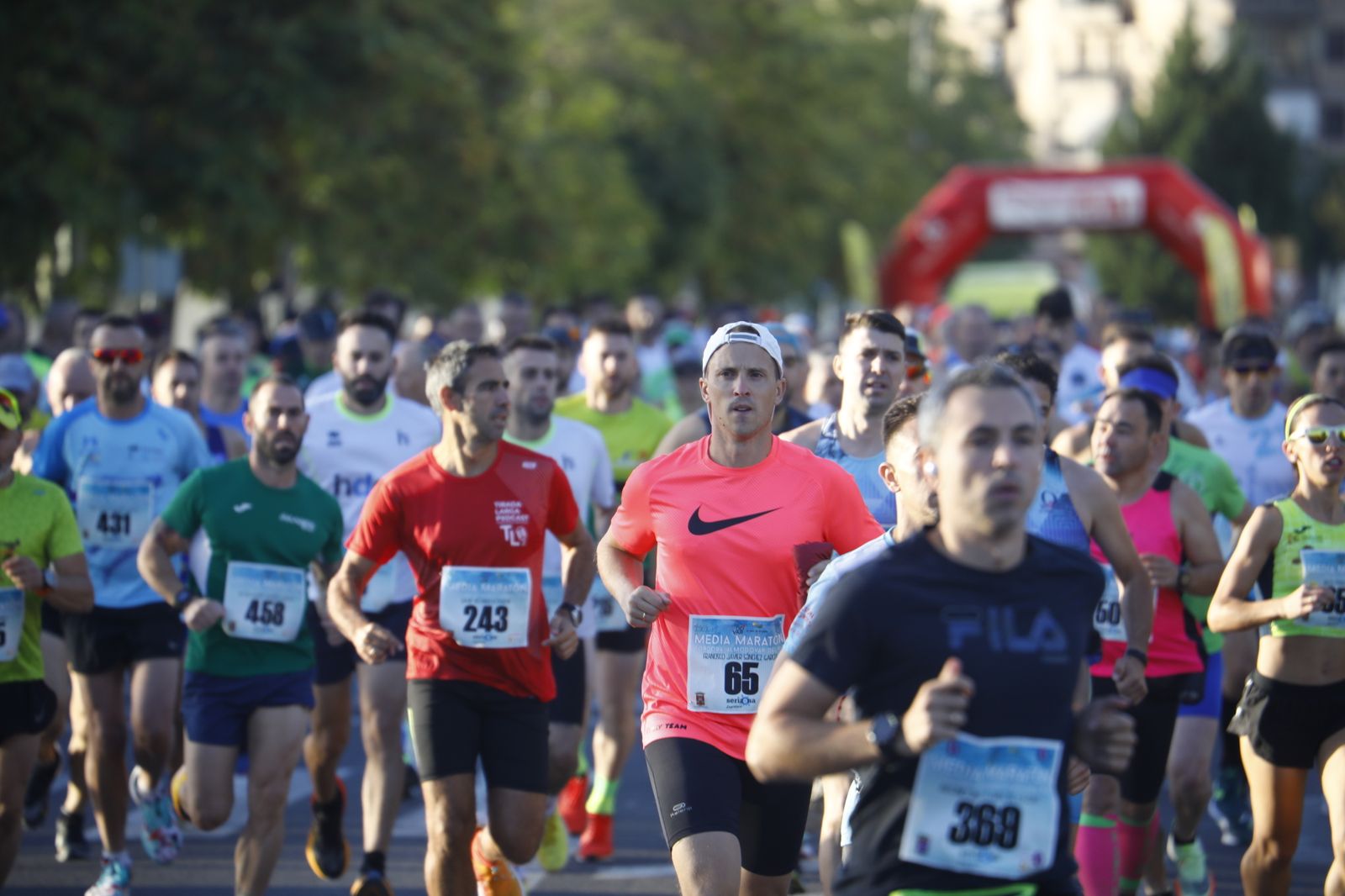 La XXXVI Media Maratón Córdoba-Almodóvar del Río, en imágenes