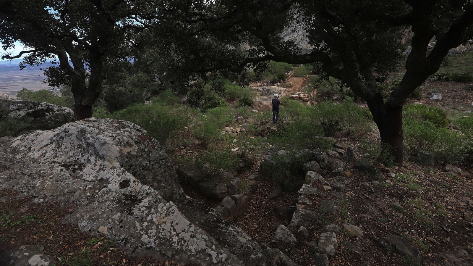 Fotos del asentamiento Turdetano de la Sierra de la Plata  en Tarifa