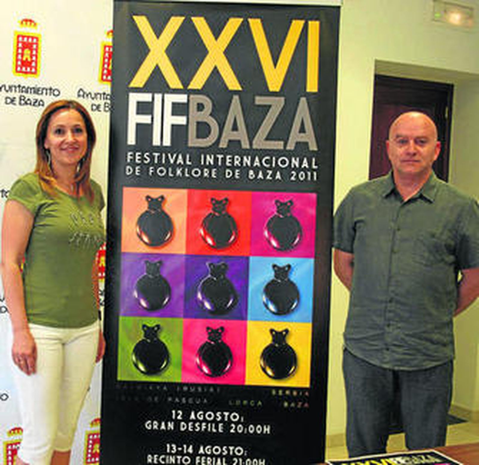 Presentación del Festival Internacional de Folklore.