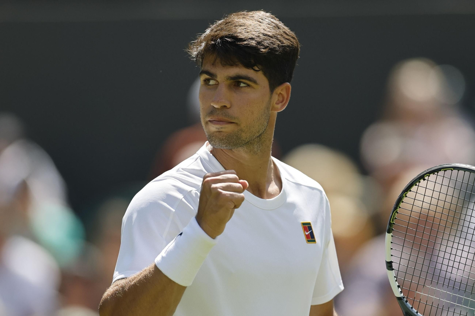 Las imágenes del debut de Alcaraz en Wimbledon y del resto de la jornada