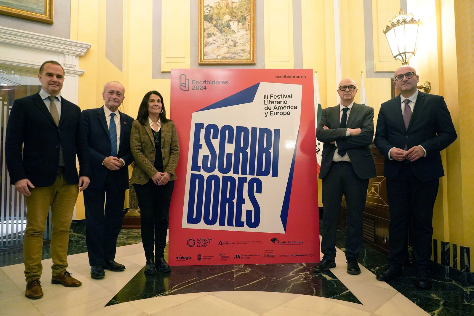 Presentación del Festival Literario de América y Europa ‘Escribidores’.