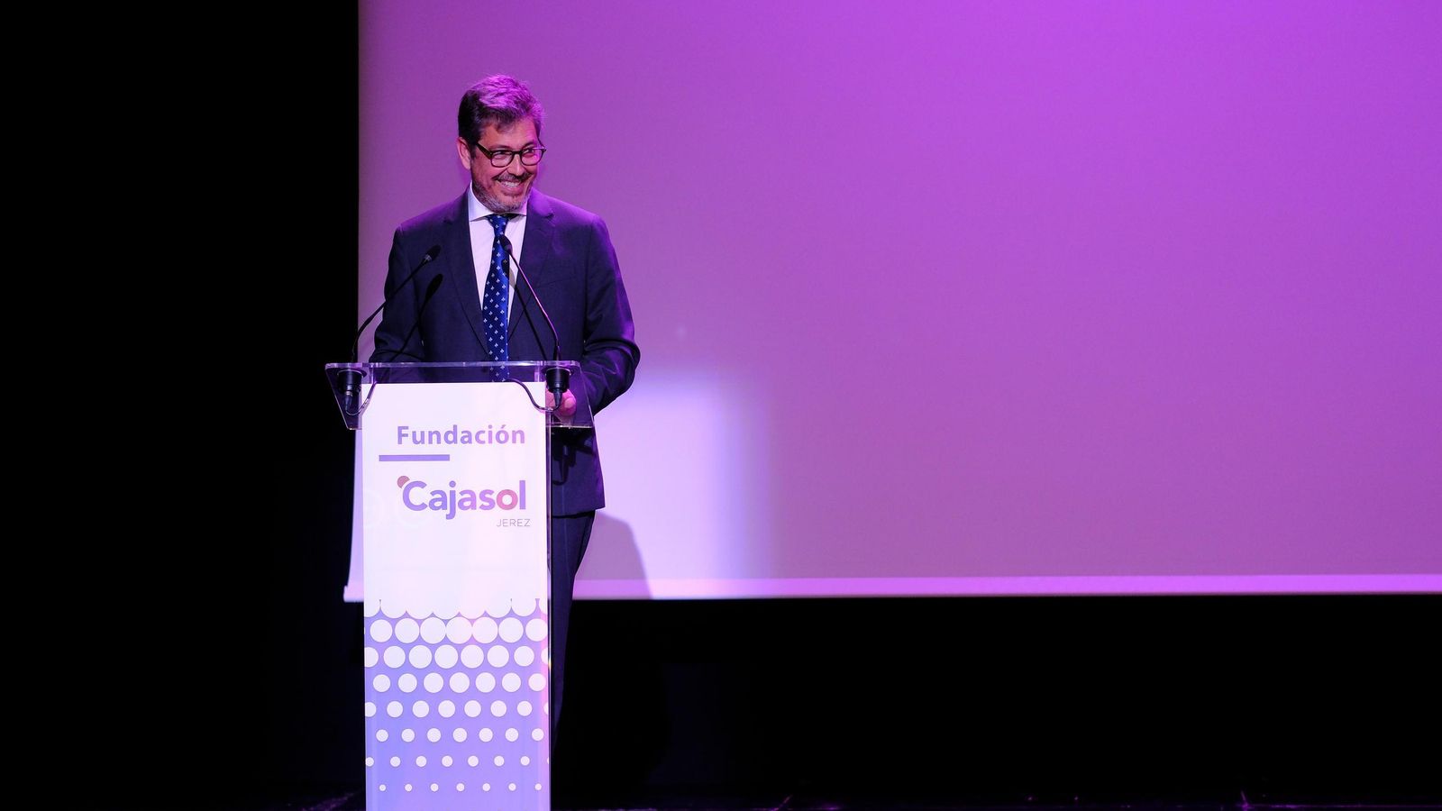 José Melero, durante su intervención.