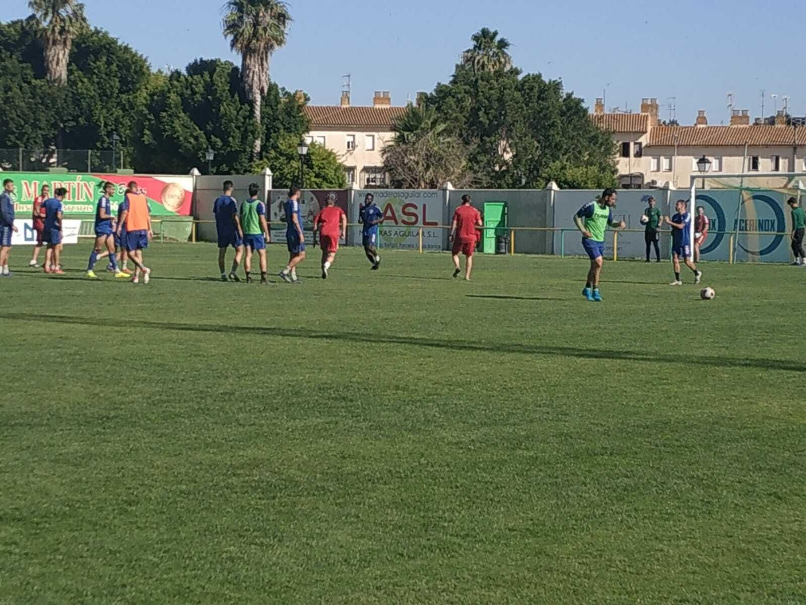 El Socuéllamos se ejercita en el San Rafael de Los Barrios.