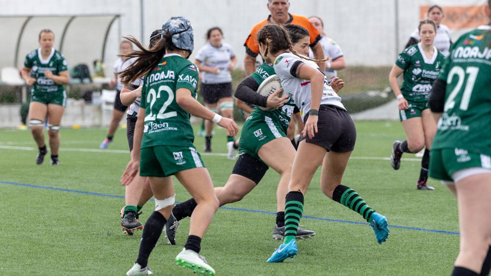 La alegría por el título de campeonas de Jaén Rugby femenino, en imágenes