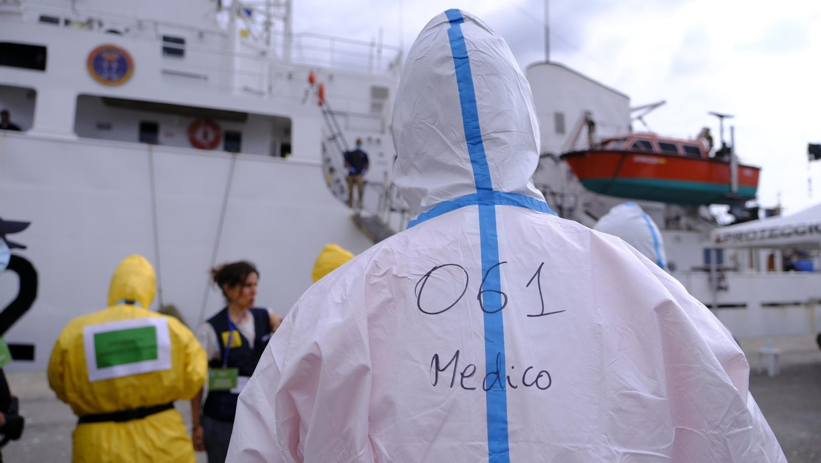 Ejercicio Marsec25 simulacro, en el Puerto de Almería, en imágenes