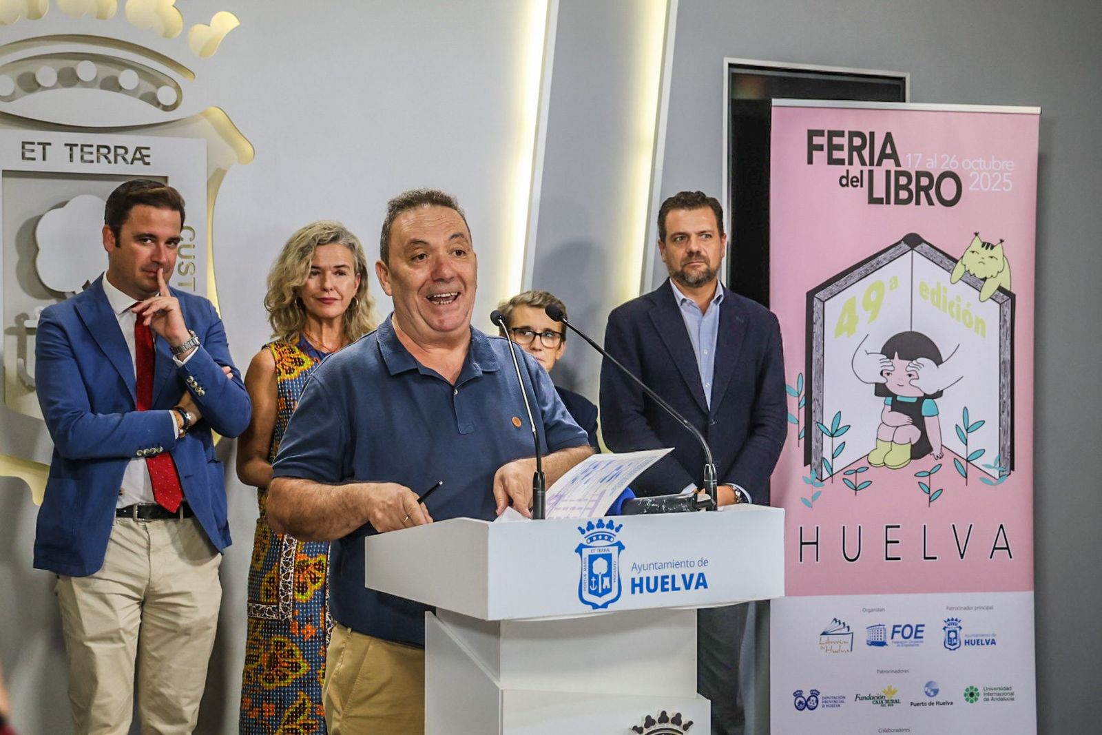 Juan Antonio García Villadeamigo en rueda de prensa.