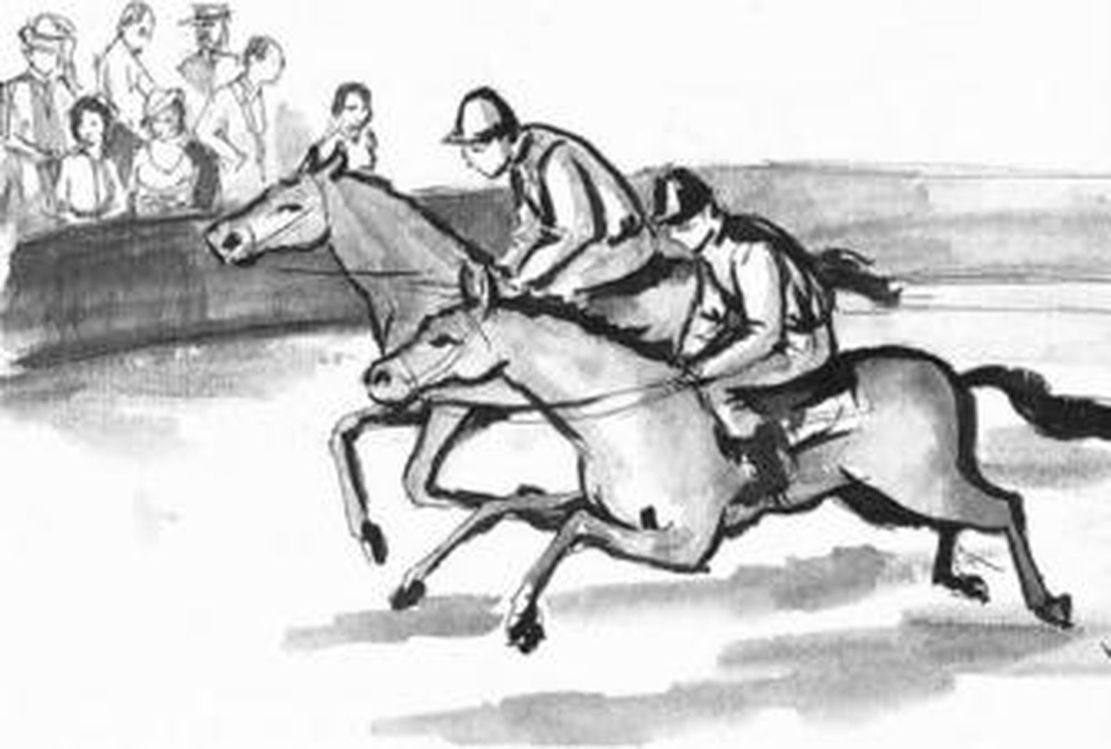 Las carreras de caballos en El Puerto