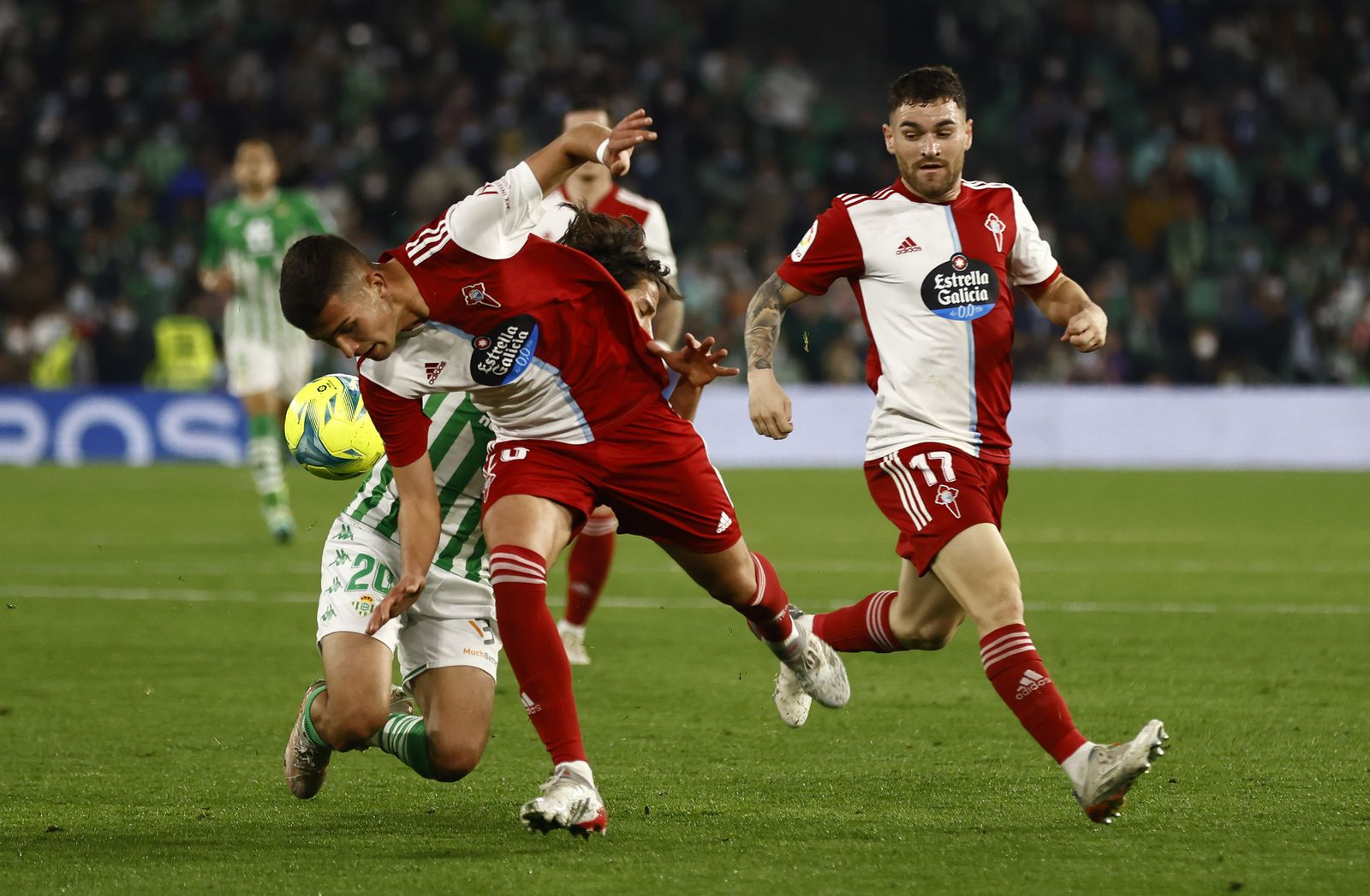 Las imágenes del Betis-Celta