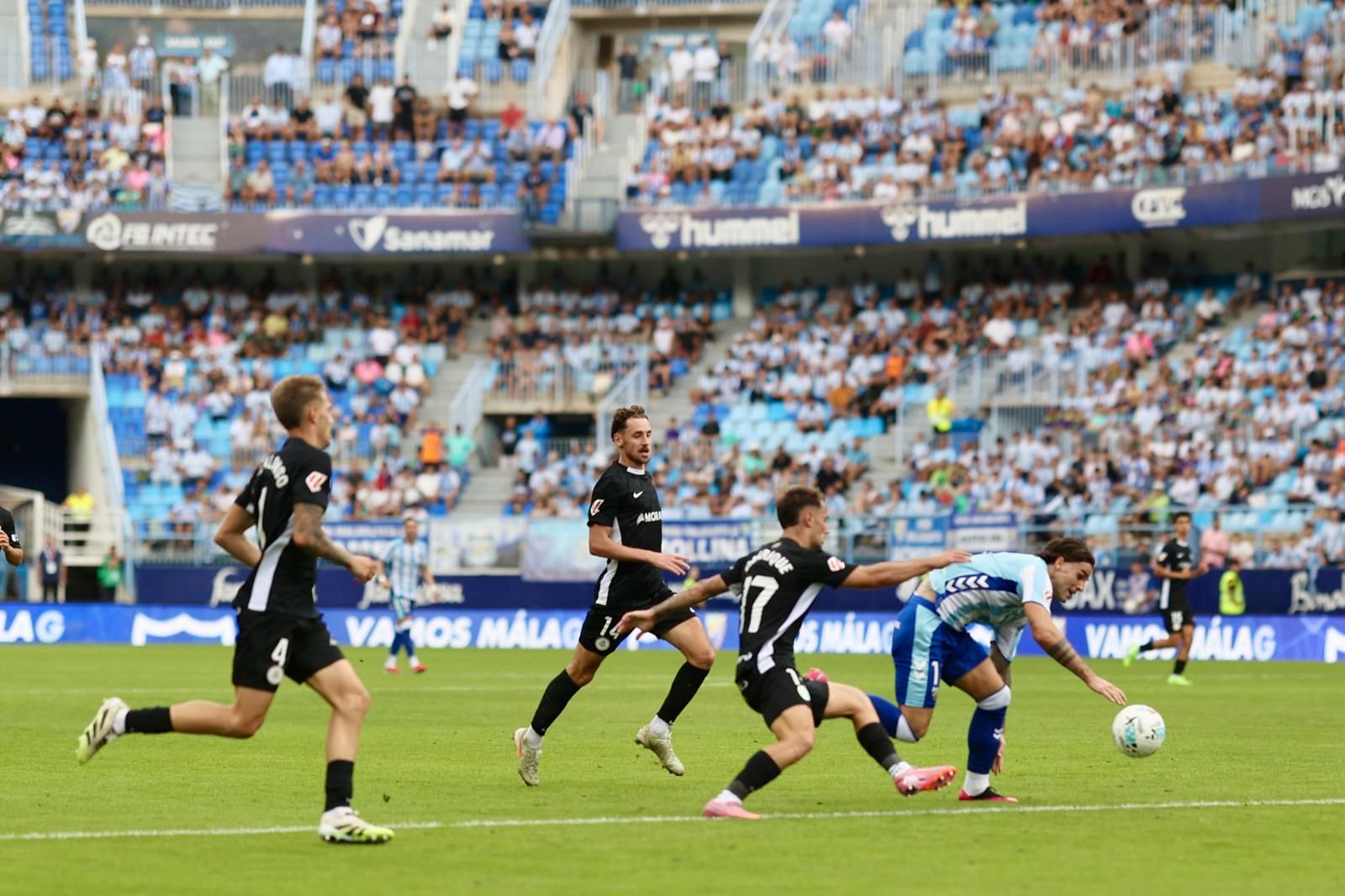 Las fotos del Málaga - Andorra