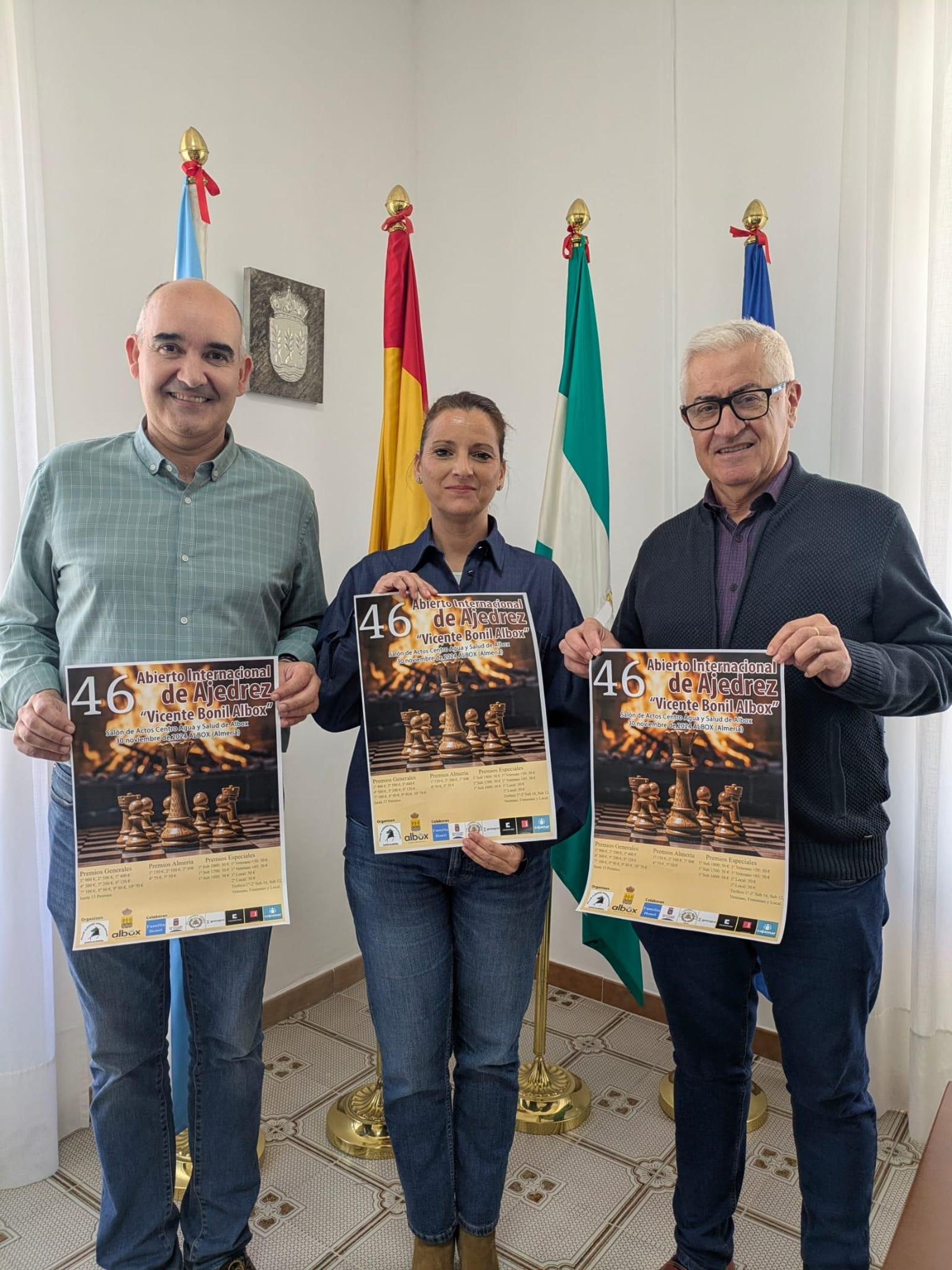 Presentación del Cartel del Open Internacional de Ajedrez Vicente Bonil