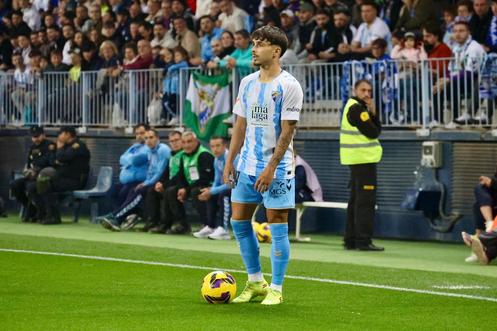 Las fotos del Málaga-Deportivo de La Coruña