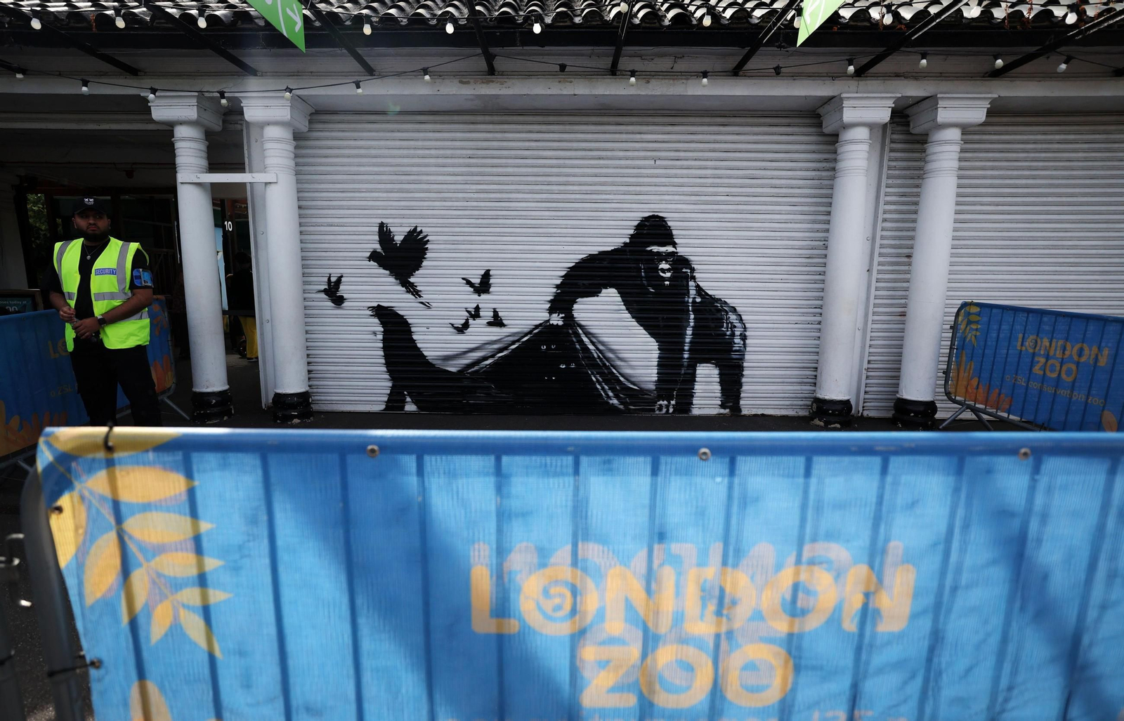 La serie animal del artista Banksy, al completo